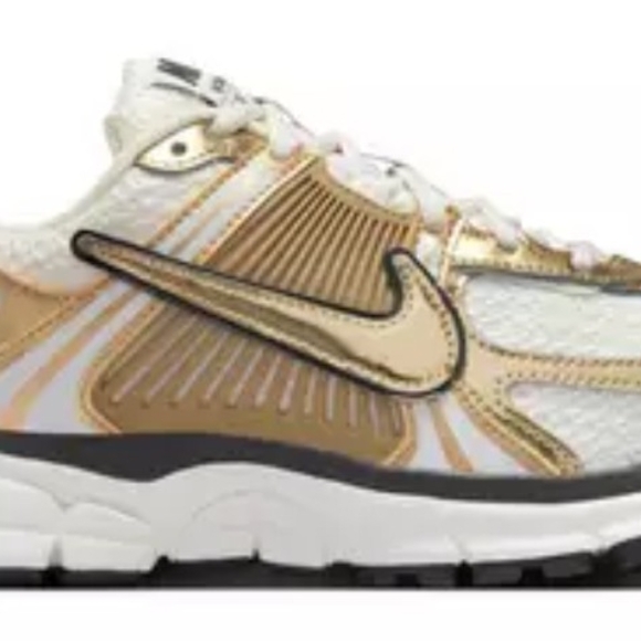 Nike Gold and White Sneakers main image 4